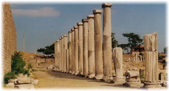 foto delle rovine del tempio ospedale